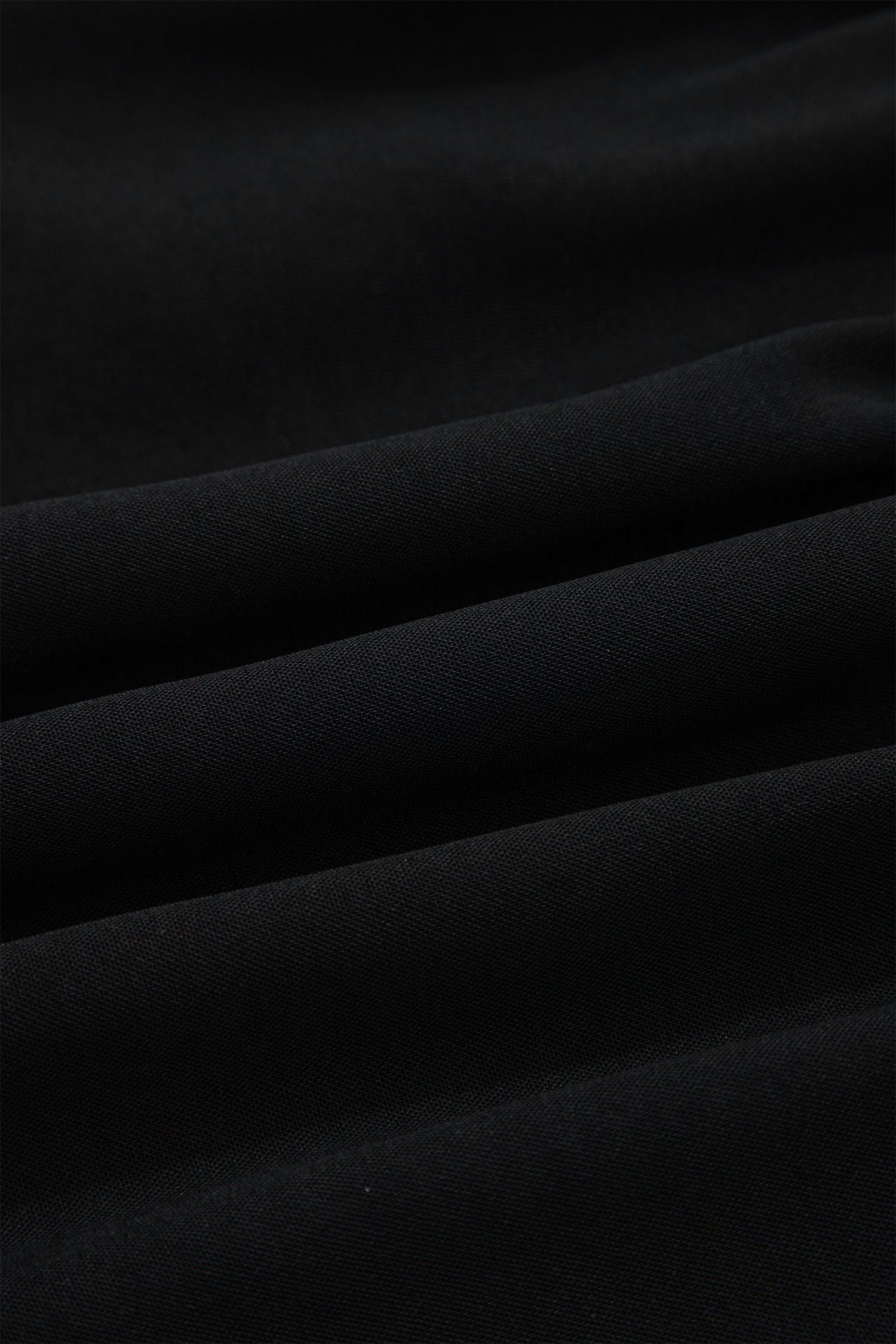 Black Plus Size Frilled Elastic Waist Lace Trim Boho Ruffled Shorts