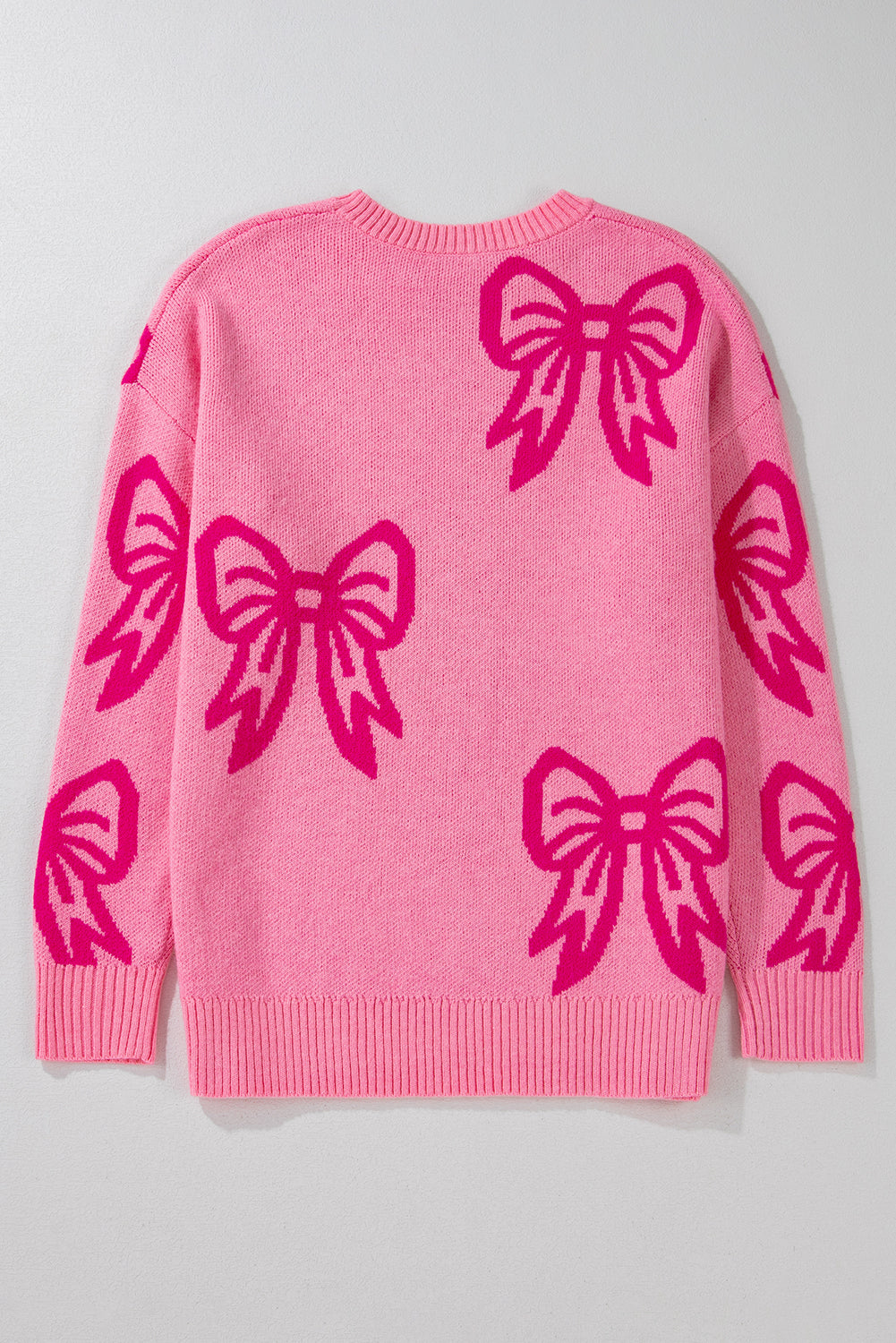 Pink Bow Sweater